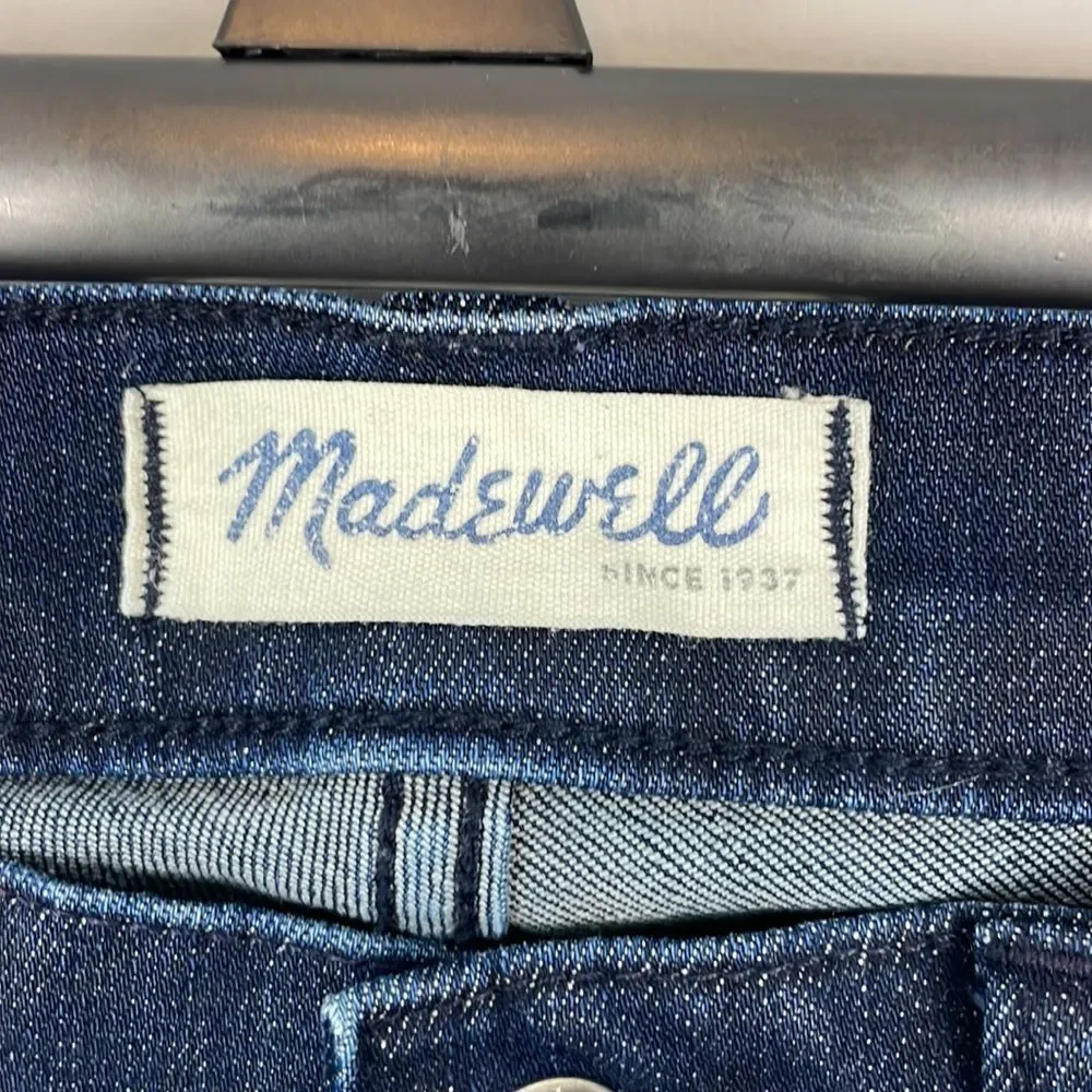 Madewell Skinny Skinny Blue Jeans. Mid Rise. Size 27.